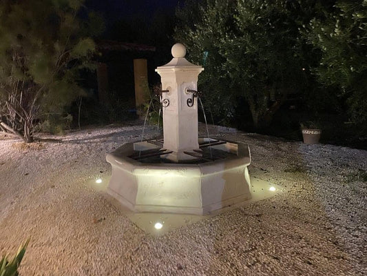 Où mettre une fontaine de jardin ?